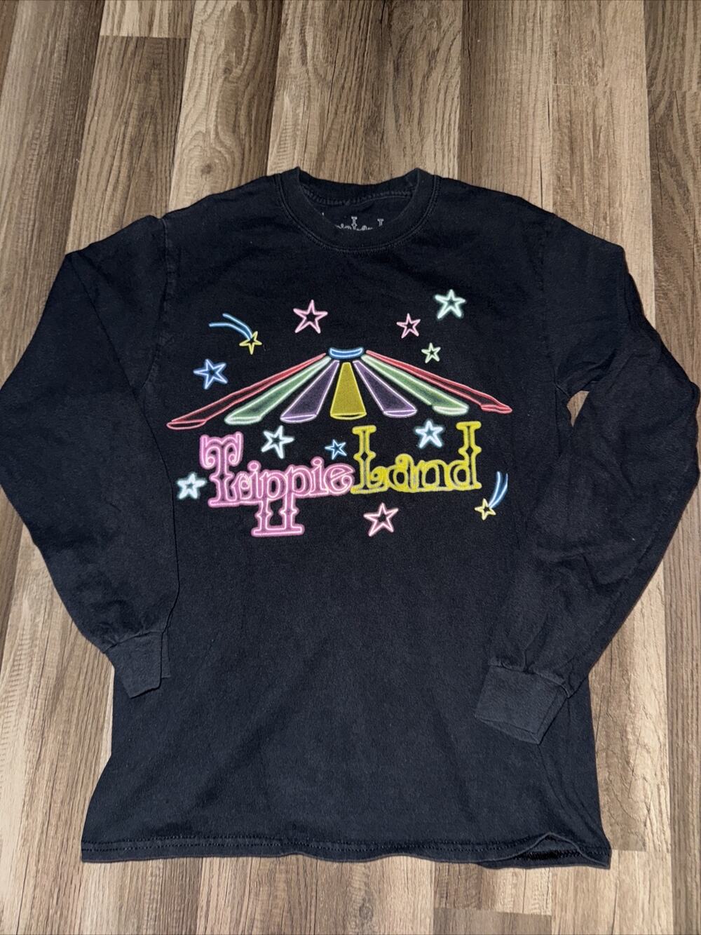 Trippie Redd Trippie Land Long Sleeve Shirt Black Small 17x25